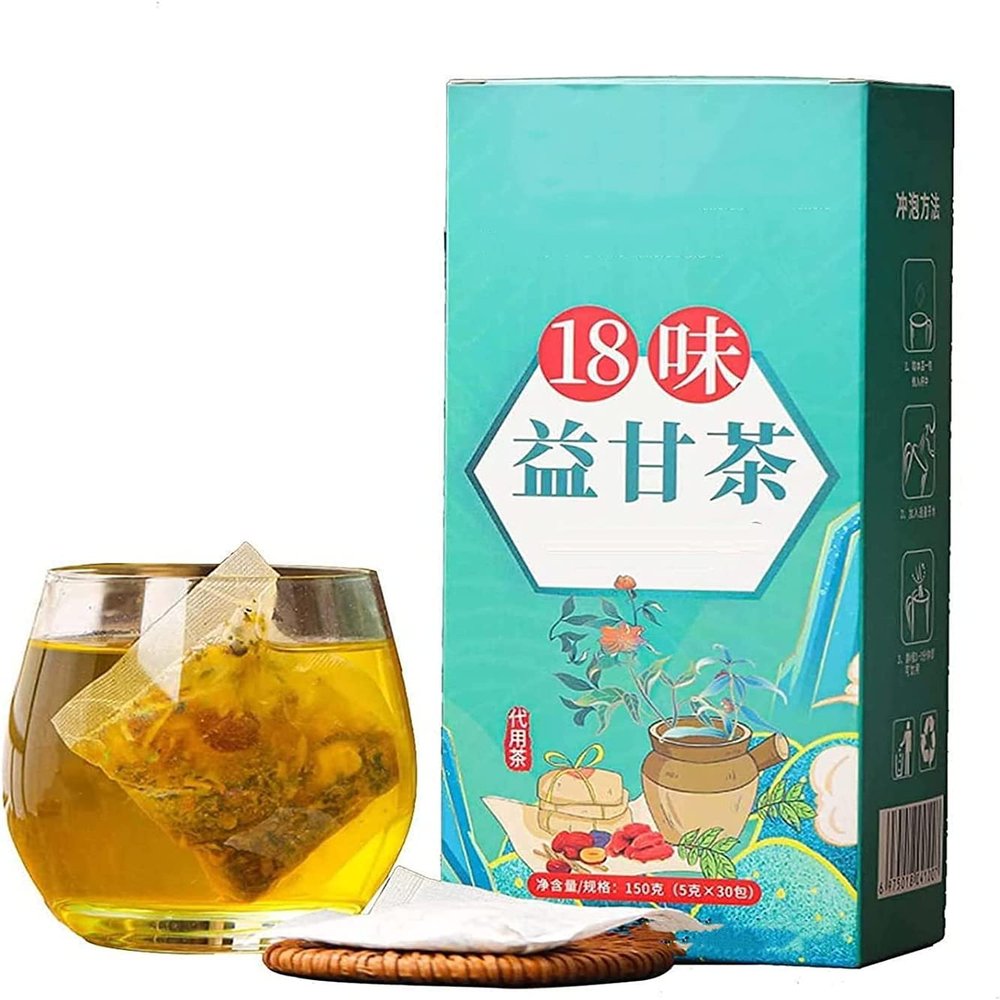 18 Flavors Liver Care Tea,18 Flavors of Liver Protection Tea,Daily Liver Nourishing Tea,Nourishing Liver and Protecting Liver Tea,Everyday Nourishing Liver Tea, for All People (1Box)