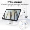 HD Scalp Analyzer, Skin Hair Scalp Detector with 14.1-inch LCD Screen, 22 Angle Adjustment, 10 Million Pixels and 4-Frame Comparison, For Beauty Salons, Homes, Hair Salon view 3