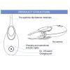 Hair Removal Tweezer, Visualized Eyebrow Tweezers USB Charging, Eyebrow Clip with Camera, Ingrown Hair Remover, Eyelash Extension Tool view 3