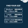 10 x ALIA Super Large | Adult Incontinence Pull Up Pants | Men & Women Disposable Adults Pants | High Absorbency Unisex Adult Diapers | Breathable & Fast Absorption Odour Control | 1 Pack of 10 view 3