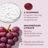 Magnesium Gummies for Adults & Kids - 150mg Magnesium Supplements for Sleep, Relaxation & Muscle Support - Natural Grape Flavour - No Artificial Colours - Vegan - 60 Gummies Easy to Chew view 3