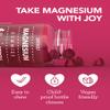 Magnesium Gummies for Adults & Kids - 150mg Magnesium Supplements for Sleep, Relaxation & Muscle Support - Natural Grape Flavour - No Artificial Colours - Vegan - 60 Gummies Easy to Chew view 4
