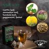 Aqua Balance Herbal Tea with Nettle Leaf, Dandelion Leaf and Burdock Root - Caffeine Free, Decaffeinated - 30 Individual Tea Bags by The Busy Botanist view 3