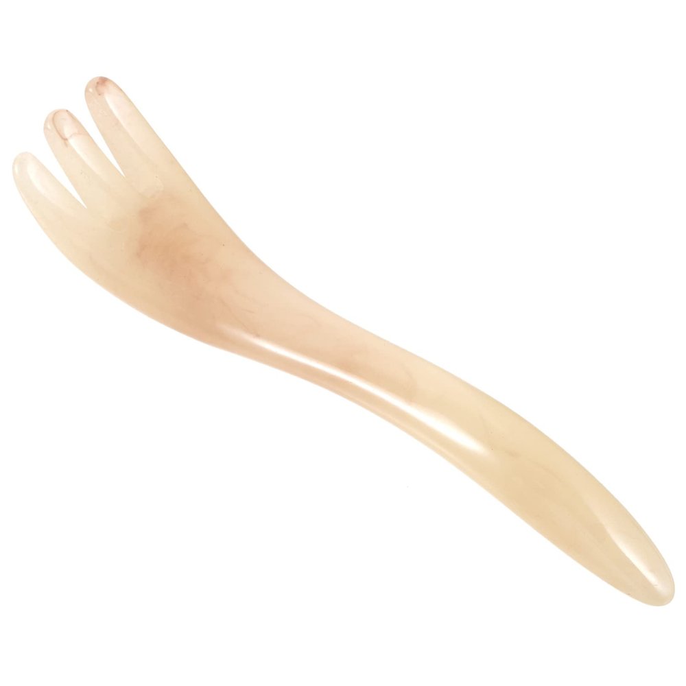 MAGICLULU Three-Prong Scalp Massager Brush Resin Head Massage Comb Scalp Stress Relaxing Tool and Hair Health