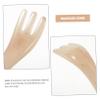 MAGICLULU Three-Prong Scalp Massager Brush Resin Head Massage Comb Scalp Stress Relaxing Tool and Hair Health view 3