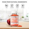 Apple Cider Vinegar Gummies with The Mother 1000mg  ACV with B12, B9, Folic Acid  Vegan, Non-GMO, Cold-Pressed  Detox, Digestion, Energy, Wellness  60 Gummies with Beetroot & Pomegranate view 3
