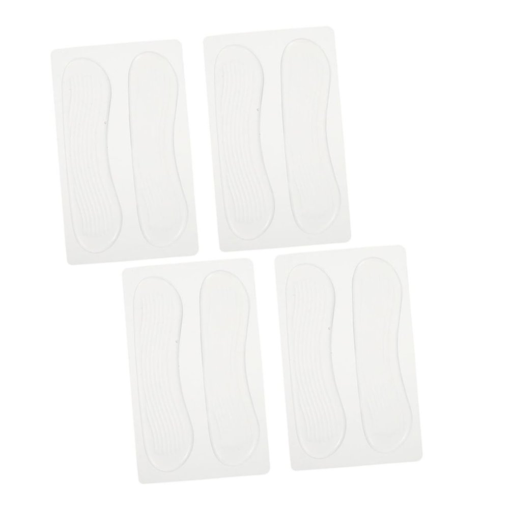 MAGICLULU Anti-wear Heel Liners 8pcs Gel Heel Cushions Adhesive Pads for Blister Prevention and Ankle Protection, Portable Foot Accessory for Daily Shoe Comfort and Foot Care