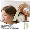 MAGICLULU 2pcs Jade Comb Scalp Massage Tool Portable Jade Scraping Combs for Head Acupoint Massage and Body Care view 4