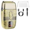 Electric Razor for Men, Foil Shaver 8800 RPM Rechargeable Hair Beard Professional Cordless Electric Metal Shaver Men Razor Hair Trimmer view 1