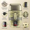 Electric Razor for Men, Foil Shaver 8800 RPM Rechargeable Hair Beard Professional Cordless Electric Metal Shaver Men Razor Hair Trimmer view 3