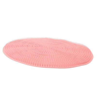 BCOATH Silicone Foot Brush for Shower Floor Toe Cleaner Back Scrubber Suction Cups Bath Scrubber