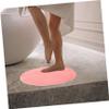 BCOATH Silicone Foot Brush for Shower Floor Toe Cleaner Back Scrubber Suction Cups Bath Scrubber view 4