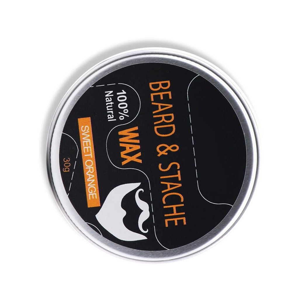 dijiusidy Beard Care Cream Portable Not Easy to Spill Face Moisturizer Good Stability Long Service Life Durable Conditioner, Sweet Orange
