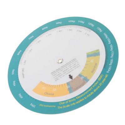 Anneome Bmi Chart Adults Wall Mount Quick Bmi Reference Tool for Home and Gym Use Stylish Plastic Health Index Chart for Weight and Health Monitoring