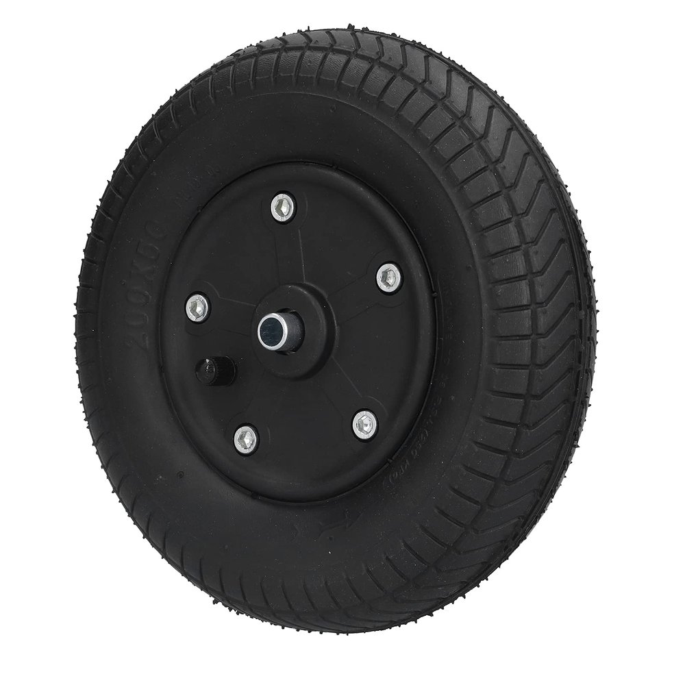KWIBYBGS Wheelchair Replacement Wheel,8In 1Pc Inflatable Wheelchair Wheelchair Front Wheels, Wheelchair Front Tire