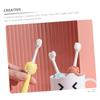 SEWOART 3pcs Boys and Girls Toothbrush Portable Boy Girl Toothbrush Soft Bristles Manual Childrens Travel for Daily Use Safe Teeth Brush view 3