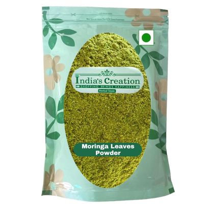 Moringa Leaves Powder-Moringa Leaf Powder-Sehjan Patta Churan-Drumstick Leaves Powder-Jadi Booti (100 Gram)
