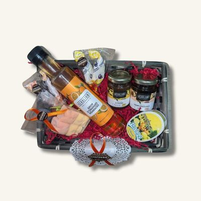 Citrus gift set - Confectionery, syrup and jam - Handmade products - orange, mandarin, lemon, grapefruit