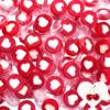 EinsSein 0.5kg Rock Heart Sweets Red White | Candy Bar Decorations for Wedding Baptism Baby Shower Communion Valentines Day | Perfect Candy Table Party Treats view 1