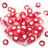 EinsSein 0.5kg Rock Heart Sweets Red White | Candy Bar Decorations for Wedding Baptism Baby Shower Communion Valentines Day | Perfect Candy Table Party Treats view 4