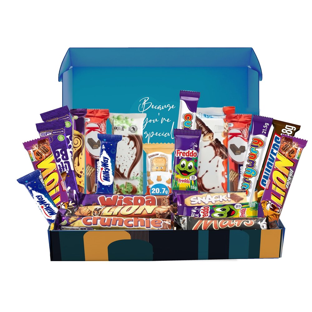 Ultimate Chocolate Delight Gift Box - Gift Hamper for All Occasions - Luxurious Treat for Chocolates Lovers - Premium Chocolate Bars - Birthday Gifts - Thank you Hamper