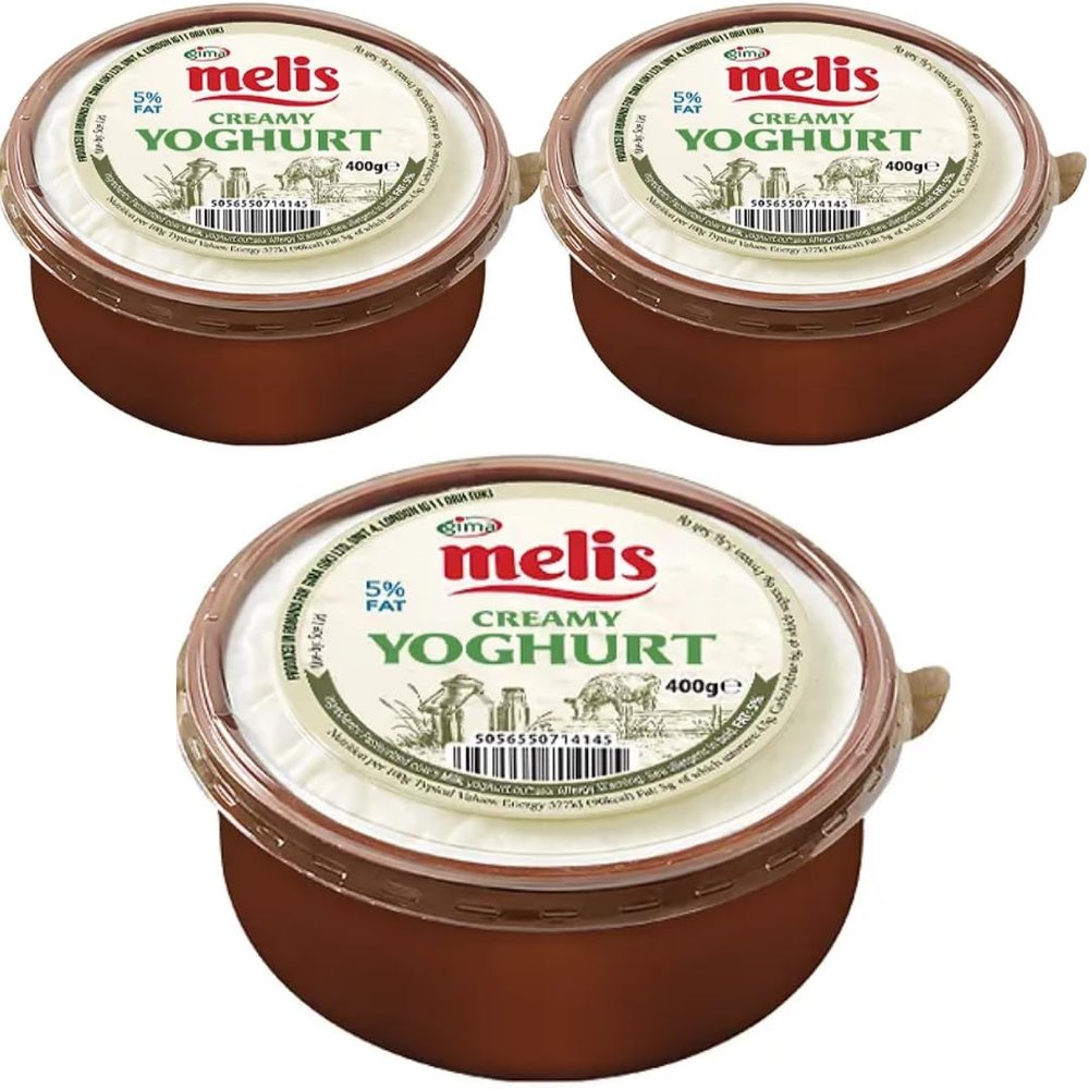 Melis Creamy Yoghurt 400 Gram x 3 Pieces by Pufai Grocery