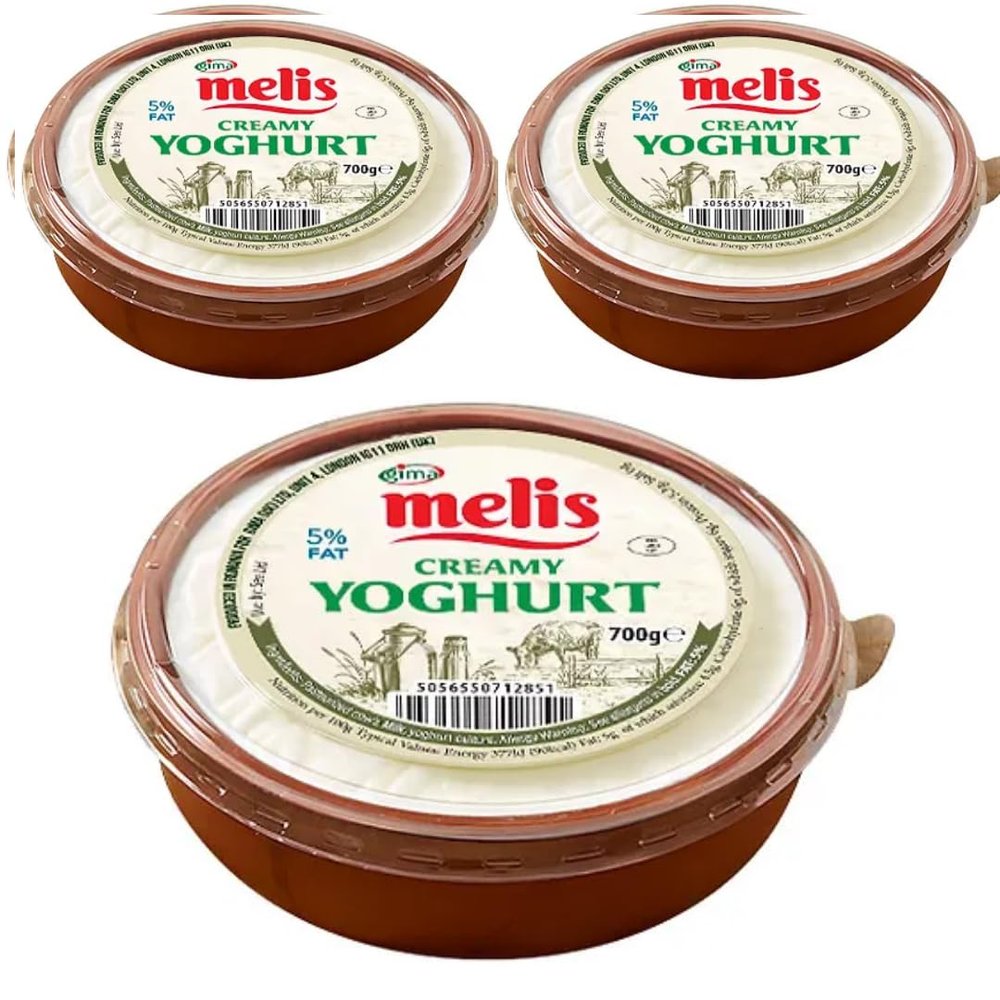 Melis Creamy Yoghurt 700 Gram x 3 Pieces by Pufai Grocery