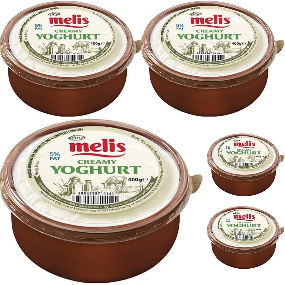 Melis Creamy Yoghurt 400 Gram x 5 Pieces by Pufai Grocery
