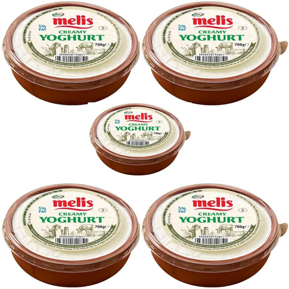 Melis Creamy Yoghurt 700 Gram x 5 Pieces by Pufai Grocery