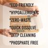 Laundry Detergent Sheets - Eco Friendly Hypoallergenic Laundry Detergent Sheets for Sensitive Skin, Natural Plant-Based Smell (80 Sheets - up to 160 Loads) view 3