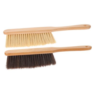 Alipis 2pcs Bed Cleaning Brush Handle Dusting Brush for Household Cleaning Bed Dust Removal Handheld Broom for