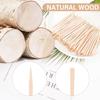 200pcs Wooden Wax Sticks - Disposable Wooden Waxing Spatulas - Small Sizes Eyebrow Waxing Applicator Spatulas for Facial/Lip Hair Removal,Eyebrow Wax Sticks Wax Applicator,Wooden Wax Spatulas Kit view 3