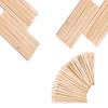 150pcs Wooden Wax Sticks - Disposable Wooden Waxing Spatulas - Small&Medium Sizes Eyebrow Waxing Applicator Spatulas for Hair Removal,Eyebrow Wax Sticks Wax Applicator,Wooden Wax Spatulas Kit(2 Style) view 1