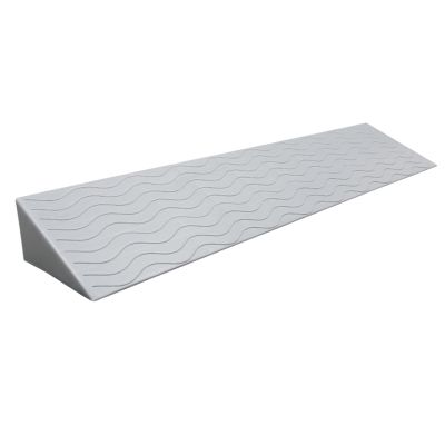 Ramp Threshold Ramp Door Ramp Burstay Ramp Wheelchair Ramp Flowing Ramp Door Thrower PVC Home Threshold Ramp Cutting Ramp For Sweeping Robots, Cars, 4 Colors (Color : Gray, Size : 100 * 16 *