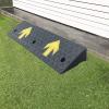 Entry Curb Ramp for Scooters/Car/Wheelchair, Portable Non-Slip Rubber Ramps for Doorways/Shed/Garage/Front Door view 1