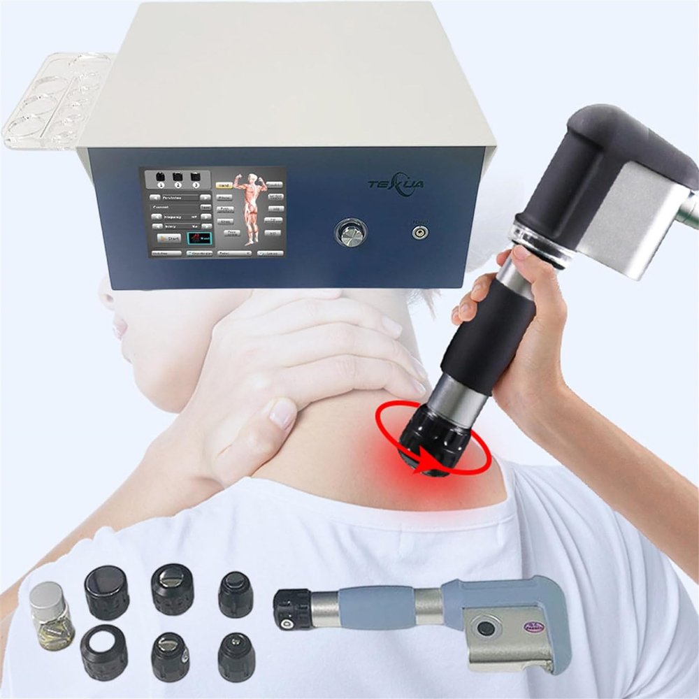 ZHIXUMM Shockwave Therapy Machine For Joint And Muscle Pain Relief, Ed Treatment, Muscle And Bone Tissue Regeneration, Painless, Non-Invasive, No Side Effects