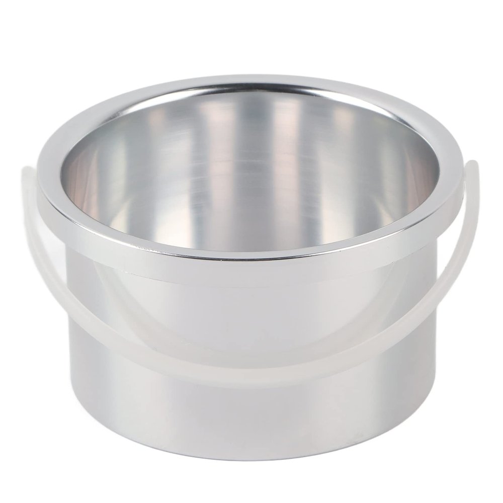 4.13 Inch Wax Pot Liner, Wax Warmer Replacement Tin, Aluminium Wax Warmer Liner for Hair Removal Waxer, Silver