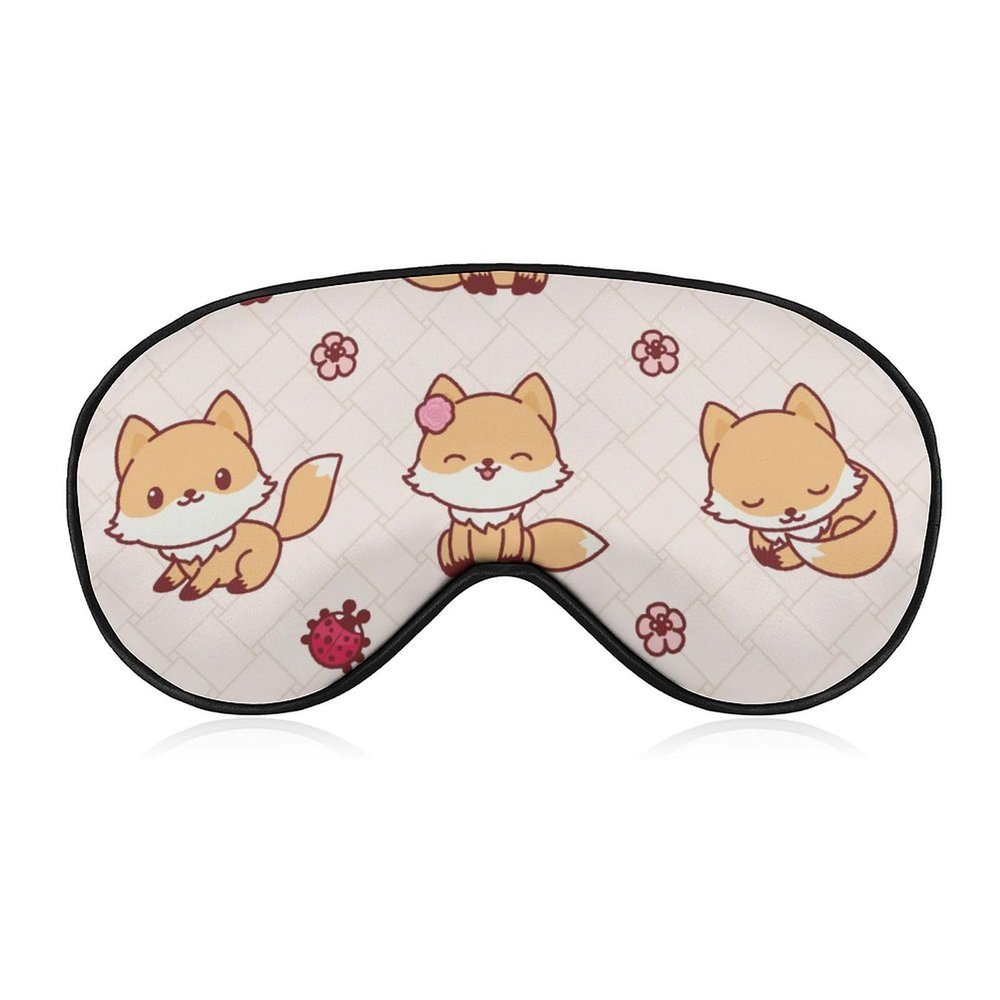 Sleeping Eye Mask Corgi Dog Cute Blockout Sleep Mask Comfortable Eye Patch Blindfold Eye Mask for Women Men