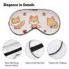 Sleeping Eye Mask Corgi Dog Cute Blockout Sleep Mask Comfortable Eye Patch Blindfold Eye Mask for Women Men view 3