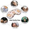 Sleeping Eye Mask Corgi Dog Cute Blockout Sleep Mask Comfortable Eye Patch Blindfold Eye Mask for Women Men view 4