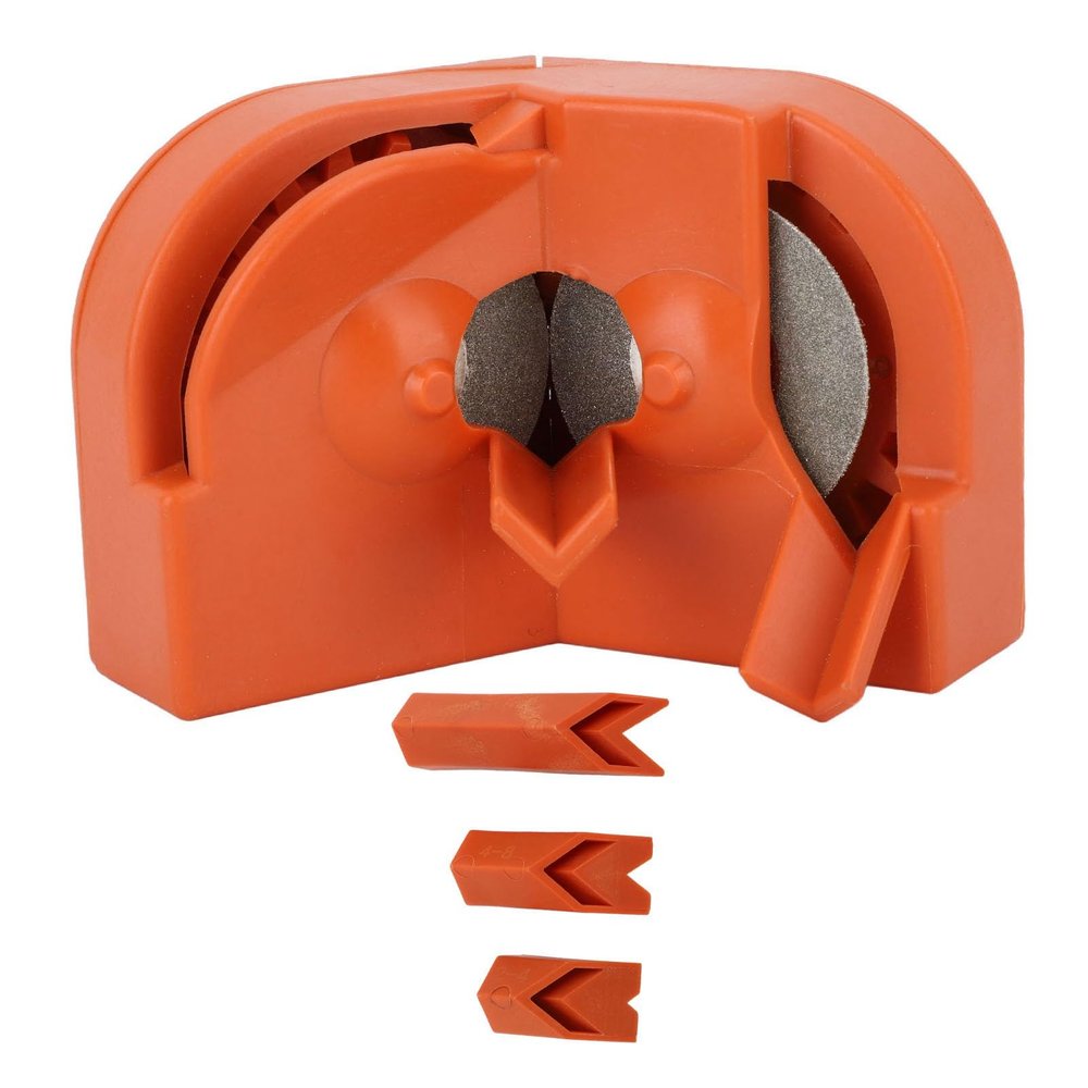 Electric Drill Bit Sharpener for All Bits Multipurpose Portable Drill Grinder Grinding Tool for Hardened Steel Carbide Twist Cobalt Orange