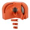 Electric Drill Bit Sharpener for All Bits Multipurpose Portable Drill Grinder Grinding Tool for Hardened Steel Carbide Twist Cobalt Orange view 1