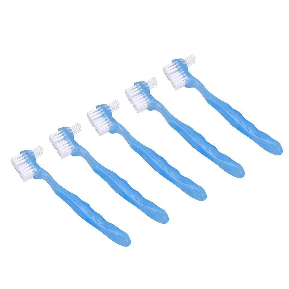 5Pcs Denture Brush Set Double Sided Denture Toothbrush Double Sided Toothbrush Dusting Brush Denture Brushes (Generic3iwhacvtkz-12)