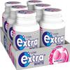 Extra White Bubblemint Sugarfree Chewing Gum, Bubblemint Flavour, Bright Smile, With Xylitol, Helps with Oral Hygiene for Healthy Teeth & Gums, 6 x 46 Packs view 1