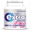 Extra White Bubblemint Sugarfree Chewing Gum, Bubblemint Flavour, Bright Smile, With Xylitol, Helps with Oral Hygiene for Healthy Teeth & Gums, 6 x 46 Packs view 2