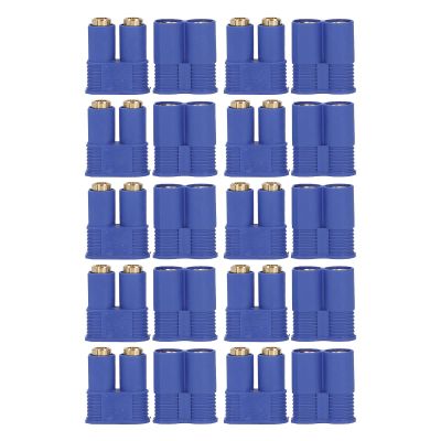 Brass Gold Plated EC8 Plug Male Female Connector Kit, 10 Sets for Battery Start