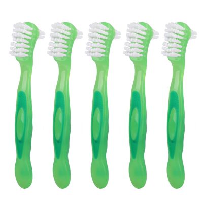 5Pcs Denture Brush Set Double Sided Denture Toothbrush Double Sided Toothbrush Dusting Brush Denture Brushes (Generic3iwhacvtkz-11)