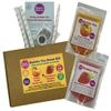 Fruity Peach with Strawberry Popping Bobas Bubble Tea Kit 3 to 6 Drinks view 1