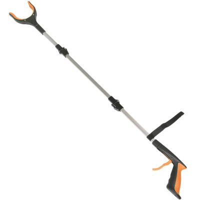 FRCOLOR Portable Trash Picker Grabber Tool Foldable Litter Grabber for Home Garden Easy to Use and Store for Trash Pickup and Cleaning Tasks