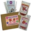 Fruity Rose with Strawberry Popping Bobas Bubble Tea Kit 3 to 6 Drinks